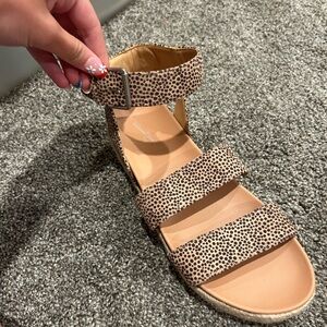 Leopard Print Women's Sandals